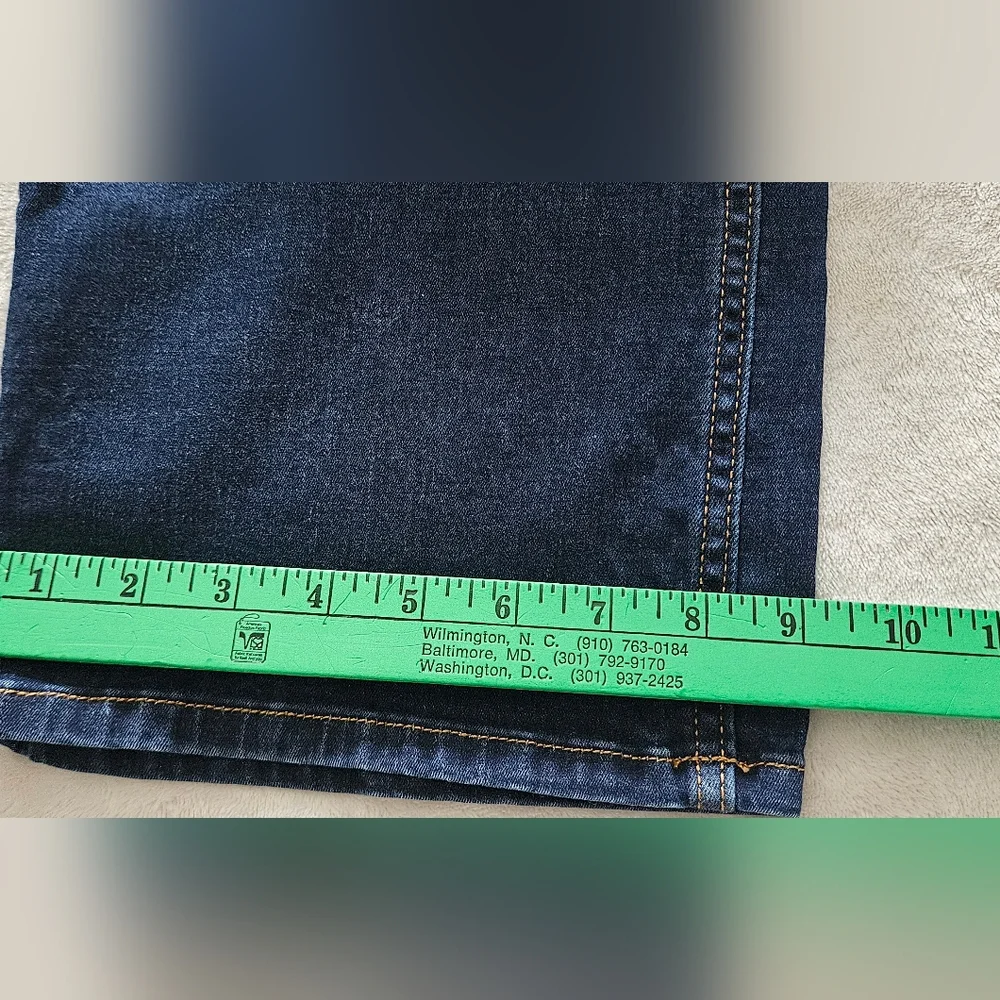 NWT RE/DONE Women's 90s High Rise Loose Jeans: Deep Faded Blue: Size- 30 - Picture 14 of 15